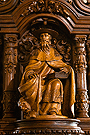 Imagen de San Jerónimo, Padre de la Iglesia (Capilla lateral derecha de la trasera del paso del Santísimo Cristo del Perdón) 
