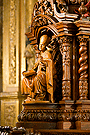 Imagen de San Gregorio Magno, Padre de la Iglesia (Capilla lateral derecha del frontal del paso del Santísimo Cristo del Perdón) 