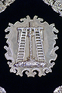 Escudo del Libro de Reglas de la Hermandad del Santo Entierro (Reverso)