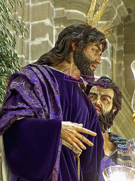 Santísimo Cristo de la Clemencia en la Traición de Judas