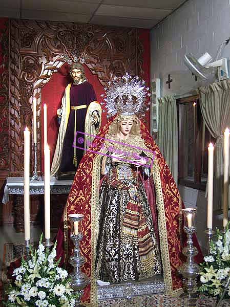 Besamanos de María Santísima de Salud y Esperanza (2 de abril de 2006)