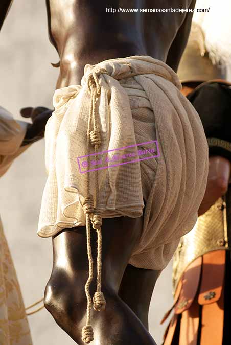 Vestimenta del esclavo etíope (Paso de Misterio de Nuestro Padre Jesús de la Paz)