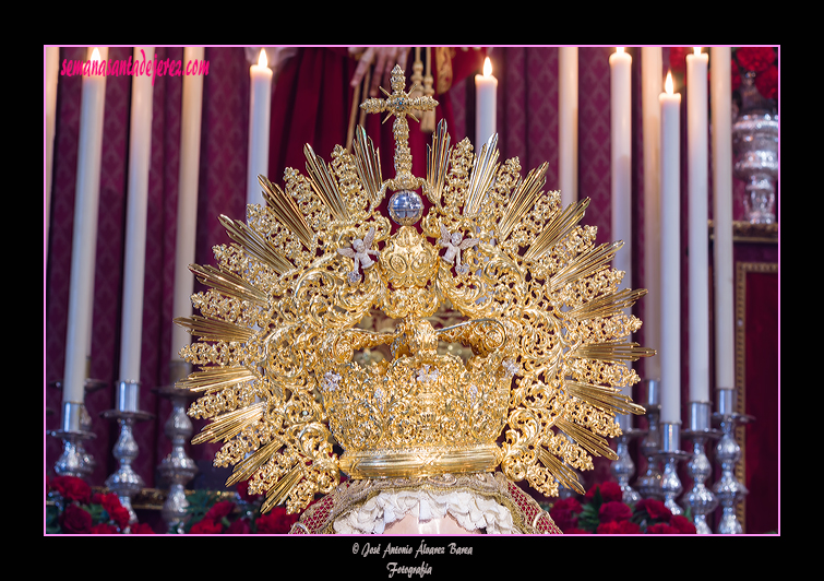 Corona de María Santísima Refugio de los Pecadores