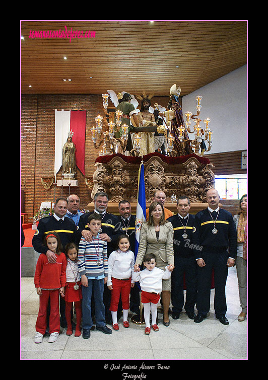 El Cuerpo de Bomberos de Jerez es Hermano Honorario de la Hermandad de la Paz de Fátima