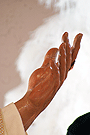 Mano izquierda de Poncio Pilatos (Paso de Misterio de Nuestro Padre Jesús de la Paz)