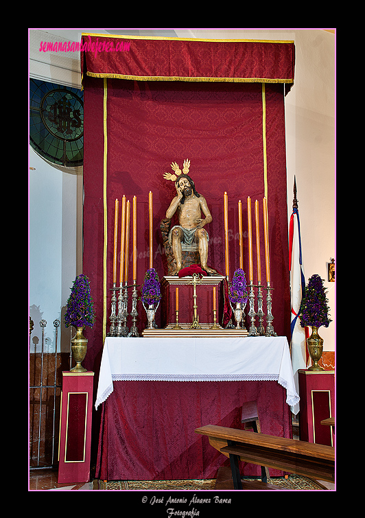 Altar de Cultos de la Hermandad de Humildad y Paciencia 2012