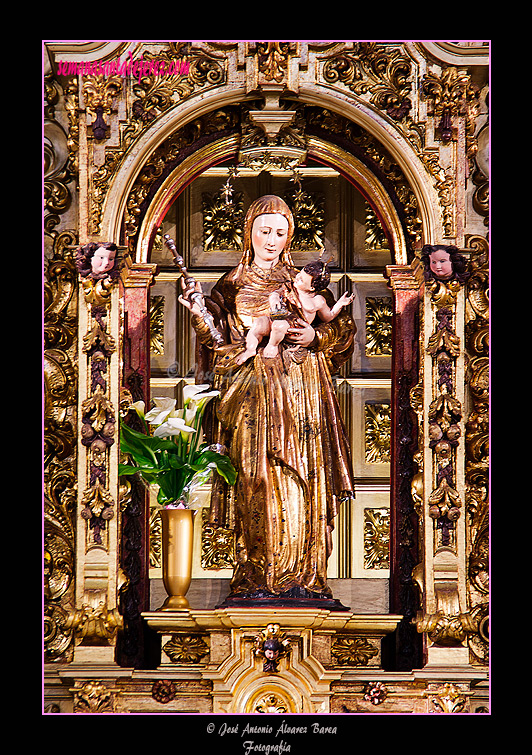 Virgen del Buen Suceso (Retablo Mayor de la Iglesia de la Santísima Trinidad)