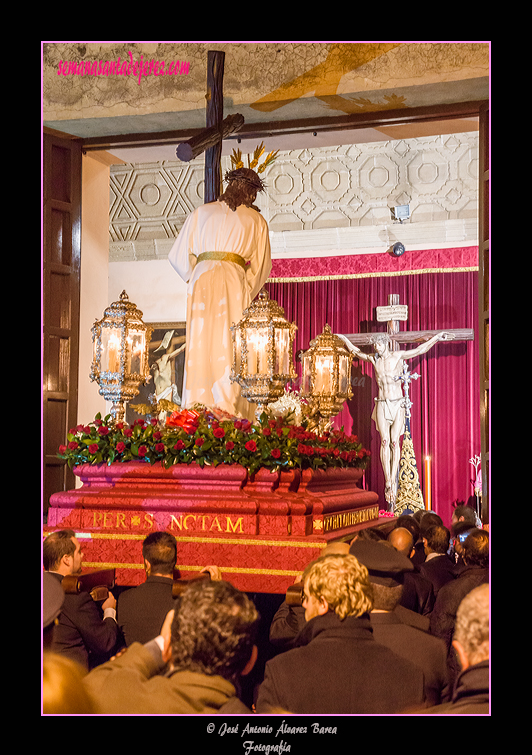 Traslado de vuelta de Nuestro Padre Jesús de la Salud de la Santa Iglesia Catedral con motivo de la erección canónica como Hermandad de Penitencia (12 de enero de 2013)