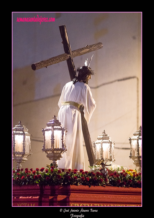 Traslado de Nuestro Padre Jesús de la Salud a la Santa Iglesia Catedral con motivo de la erección canónica como Hermandad de Penitencia (11 de enero de 2013)
