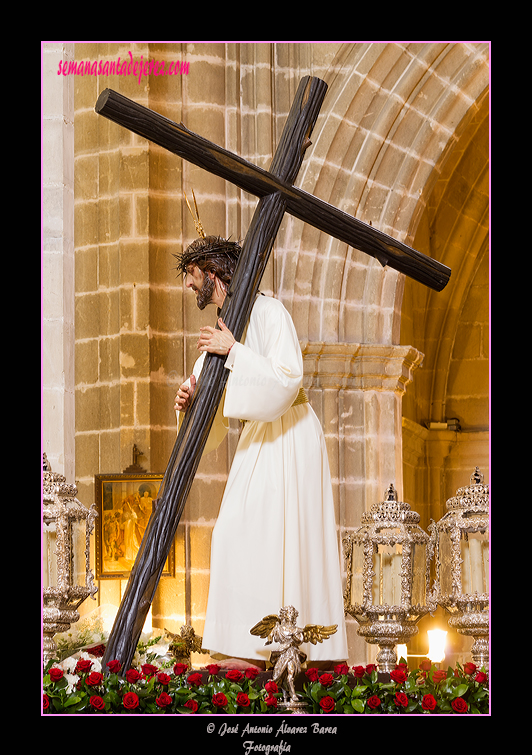 Nuestro Padre Jesús de la Salud en la Santa Iglesia Catedral con motivo de la erección canónica como Hermandad de Penitencia (12 de enero de 2013)