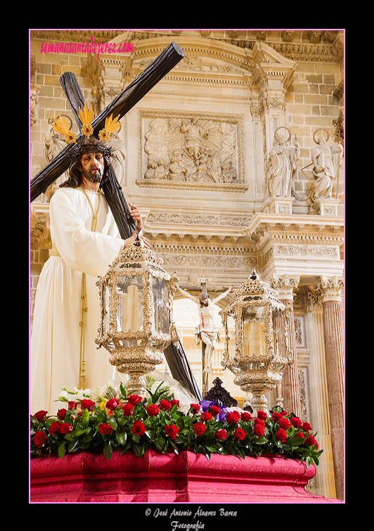 Nuestro Padre Jesús de la Salud en la Santa Iglesia Catedral con motivo de la erección canónica como Hermandad de Penitencia (12 de enero de 2013)