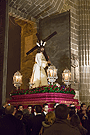 Traslado de Nuestro Padre Jesús de la Salud a la Santa Iglesia Catedral con motivo de la erección canónica como Hermandad de Penitencia (11 de enero de 2013)