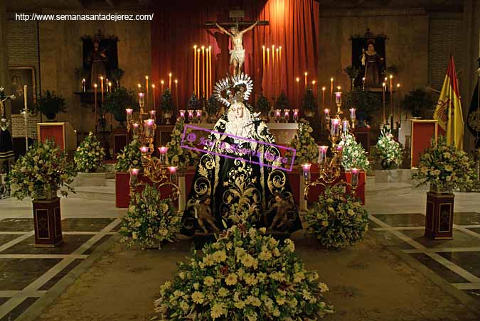 Besamanos de Nuestra Señora Reina de los Ángeles (15 de marzo de 2009)