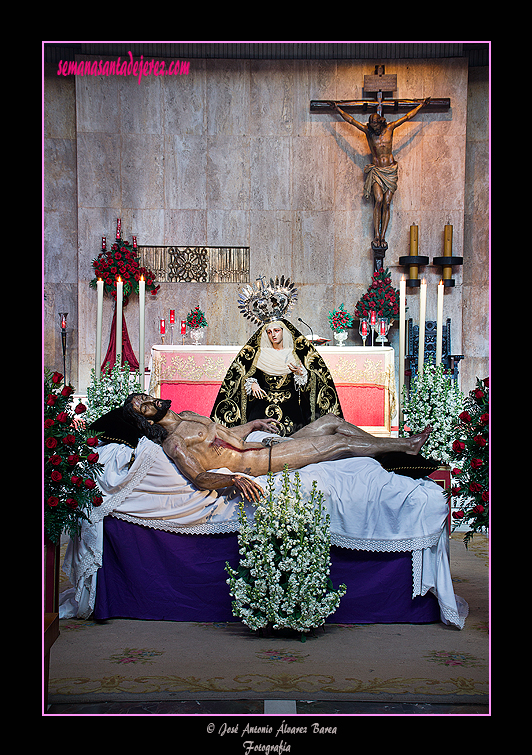 Besapiés del Santísimo Cristo de la Sagrada Mortaja (22 de febrero de 2012)
