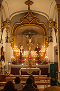 Altar de Cultos del Quinario de la Hermandad del Santísimo Cristo del Amor (Capilla del Santísimo Cristo del Amor (Jerez de la Frontera (Cádiz) (25 de febrero al 1 de marzo de 2014). 