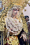 Besamanos extraordinario de María Santísima de la Victoria con motivo del 75º Aniversario de su Bendición (Iglesia del Santo Ángel Custodio - Cádiz) - 11 de enero de 2015