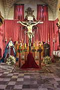 Besapiés del Santísimo Cristo de la Misericordia (Iglesia Mayor Prioral) (El Puerto de Santa María (Cádiz). 23 de marzo de 2014