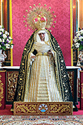 Besamanos de María Santísima de la Amargura (Iglesia de San Joaquin) (El Puerto de Santa María (Cádiz). 23 de marzo de 2014