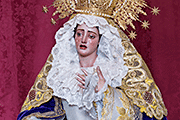 Besamanos de Nuestra Señora del Desconsuelo (Capilla de Nuestra Señora del Rosario de la Aurora) (El Puerto de Santa María (Cádiz). 23 de marzo de 2014
