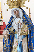 Besamanos de Nuestra Señora de la Entrega (Iglesia de Nuestra Señora del Carmen y San Marcos) (El Puerto de Santa María (Cádiz). 23 de marzo de 2014