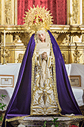 Besamanos de Nuestra Señora de la Soledad (Iglesia Mayor Prioral) (El Puerto de Santa María (Cádiz). 16 de mayo de 2014
