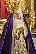 Besamanos de Nuestra Señora de la Soledad (Iglesia Mayor Prioral) (El Puerto de Santa María (Cádiz). 16 de mayo de 2014