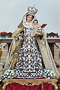 Besamanos de Nuestra Señora del Carmen (Iglesia de Nuestra Señora del Carmen y San Marcos) (El Puerto de Santa María - Cádiz). 15 de julio de 2014