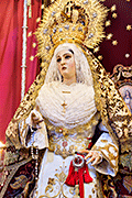 Besamanos de María Santísima de los Dolores (Iglesia Prioral de Nuestra Señora de los Milagros - El Puerto de Santa María (Cádiz) - 28 de septiembre de 2014