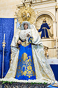 Besamanos de María Santísima de Gracia y Esperanza (Iglesia Mayor Prioral) (El Puerto de Santa María (Cádiz). 15 de diciembre de 2013