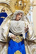 Besamanos de María Santísima de Gracia y Esperanza (Iglesia Mayor Prioral) (El Puerto de Santa María (Cádiz). 15 de diciembre de 2013