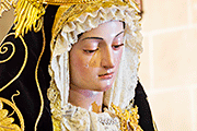 Besamanos de Nuestra Señora de la Soledad (Iglesia Mayor Prioral) (El Puerto de Santa María (Cádiz). 13 de octubre de 2013