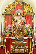 Besapiés del Sagrado Corazón de Jesús (Iglesia de San Francisco - El Puerto de Santa María (Cádiz). 24 de noviembre de 2013