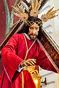Besapiés de Nuestro Padre Jesús de los Afligidos (Capilla del Hospital de San Juan de Dios - El Puerto de Santa María (Cádiz). 24 de noviembre de 2013