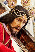 Besapiés de Nuestro Padre Jesús de los Afligidos (Capilla del Hospital de San Juan de Dios - El Puerto de Santa María (Cádiz). 24 de noviembre de 2013