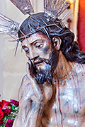 Besapiés del Santísimo Cristo de la Humildad y Paciencia (Capilla de Nuestra Señora del Rosario de la Aurora - El Puerto de Santa María (Cádiz). 24 de noviembre de 2013