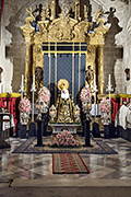 Besamanos de Nuestra Señora de la Soledad (Iglesia Prioral de Nuestra Señora de los Milagros - El Puerto de Santa María (Cádiz) - 12 de octubre de 2014