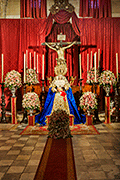 Besamanos de Nuestra Señora de la Piedad (Iglesia Prioral de Nuestra Señora de los Milagros - El Puerto de Santa María (Cádiz) - 23 de noviembre de 2014