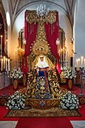 Besamanos de María Santísima de la Amargura (Iglesia de San Joaquin) (El Puerto de Santa María (Cádiz). 8 de diciembre de 2014