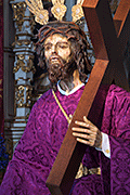 Besapies de Nuestro Padre Jesús de la Salud en sus Tres Caídas (Capilla de San Juan Bautista (La Caridad) (Rota (Cádiz). 7 de marzo de 2014.