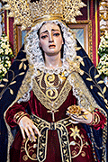 Besamanos de María Santísima de la Caridad (Capilla de San Juan Bautista - Rota (Cádiz). 15 y 16 de agosto de 2014
