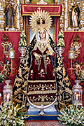 Besamanos de María Santísima de la Caridad (Capilla de San Juan Bautista - Rota (Cádiz). 15 y 16 de agosto de 2014
