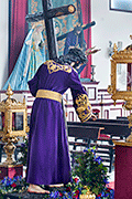 Besamanos de Nuestro Padre Jesús del Gran Poder (Iglesia de la Sagrada Familia - San Fernando (Cádiz) - 2 de enero de 2015