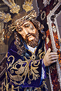 Besapiés extraordinario de Nuestro Padre Jesús Nazareno tras su restauración (Capilla de San Juan de Letrán - Jerez de la Frontera (Cádiz) - 10 de enero de 2015