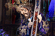 Besapiés extraordinario de Nuestro Padre Jesús Nazareno tras su restauración (Capilla de San Juan de Letrán - Jerez de la Frontera (Cádiz) - 10 de enero de 2015