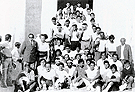Primera Cuadrilla de la Hermandad de la Borriquita. Año 1975