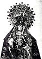 Antigua Imagen de Nuestra Señora de la Mayor Aflicción que se incendió en 1934