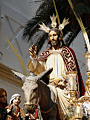 Cristo Rey en la Triunfal Entrada en Jerusalén
