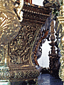 Peana de Nuestra Señora de la Estrella en su paso de palio