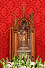 San José en el fondo del Altar del Besamanos de Nuestra Señora de la Estrella 2011