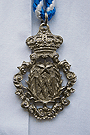 Medalla de la Hermandad de Cristo Rey en su Triunfal Entrada en Jerusalén